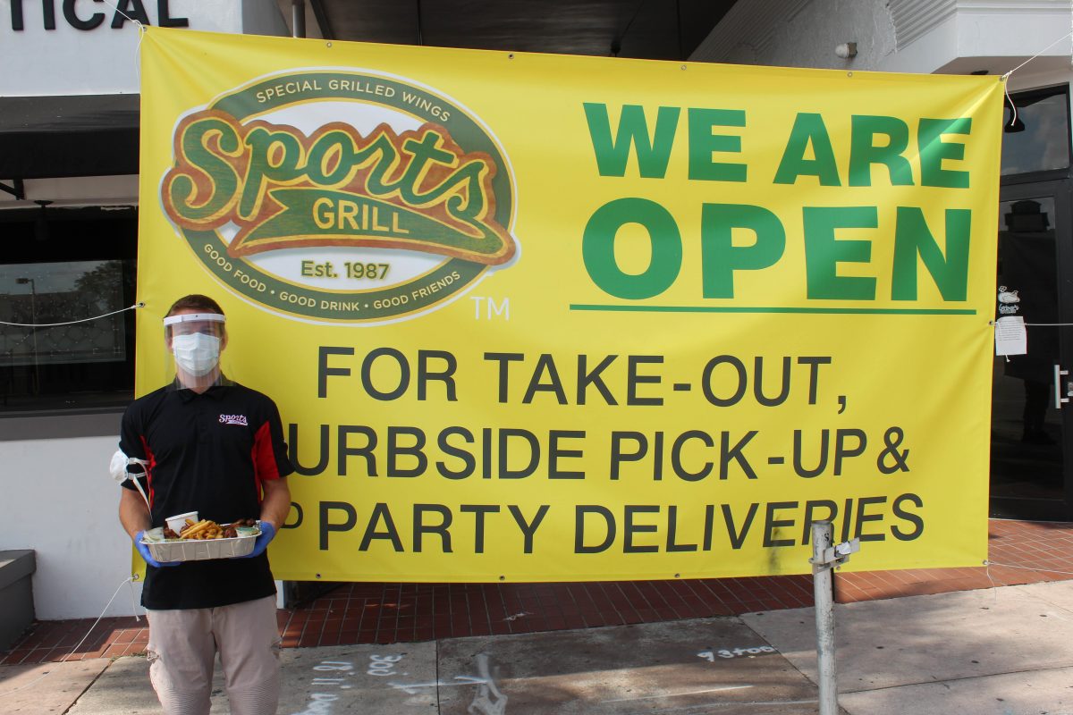 Sports Grill South Florida's only place for our Special Grilled Wings.